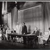 Scene from the stage production Only in America