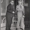 Nehemiah Persoff and Shepperd Strudwick in the stage production Only in America