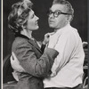 Shannon Bolin and Nehemiah Persoff in the stage production Only in America