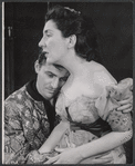 Robert Loggia and Maureen Stapleton in the stage production Orpheus Descending