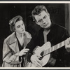 Lois Smith and Cliff Robertson in the stage production Orpheus Descending