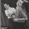 Robert Loggia and Lois Smith in the stage production Orpheus Descending