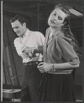 Robert Loggia and Lois Smith in the stage production Orpheus Descending