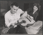 Robert Loggia and Maureen Stapleton in the stage production Orpheus Descending