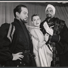 Alfred Drake, Jacqueline Brookes and Earle Hyman in the 1957 American Shakespeare production of Othello