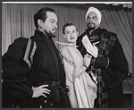 Alfred Drake, Jacqueline Brookes and Earle Hyman in the 1957 American Shakespeare production of Othello