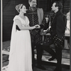 Jacqueline Brookes, Earle Hyman and Alfred Drake in rehearsal for the 1957 American Shakespeare production of Othello