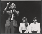 Henry Fonda, Kitty Winn and Mark Bramhall in the stage production Our Town