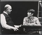 John McGiver and Mark Bramhall in the stage production Our Town