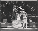 John Mineo, Ann Reinking and Maxene Andrews in the stage production Over Here!