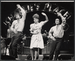 Treat Williams, Marilu Henner and John Mineo in the stage production Over Here!
