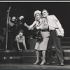 Patty Andrews, Jim Weston [center] and unidentified others in the stage production Over Here!