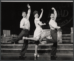 Treat Williams, Marilu Henner and John Mineo in the stage production Over Here!