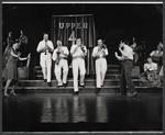 Ann Reinking [left] and unidentified others in the stage production Over Here!