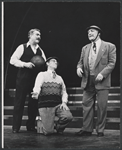 Douglass Watson, MacIntyre Dixon and William Griffis in the stage production Over Here!