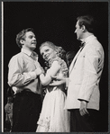 April Shawhan, Jim Weston [right] and unidentified in the stage production Over Here!