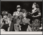 Bette Henritze, MacIntyre Dixon, Ann Reinking and Phyllis Somerville in the stage production Over Here!