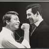 Bill Bixby and Jed Allan in the stage production The Paisley Convertible 
