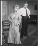 Molly Picon and Sam Levene in the stage production Paris Is Out!