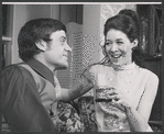 Terry Kiser and Zina Jasper in the stage production Paris Is Out!