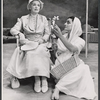 Gladys Cooper and unidentified in the stage production A Passage to India