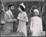 Zia Mohyeddin, Anne Meacham and unidentified in the stage production A Passage to India