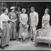 Gladys Cooper, Eric Portman [center] and unidentified others in the stage production A Passage to India