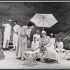 Zia Mohyeddin, Anne Meacham, Gladys Cooper and unidentified others in the stage production A Passage to India