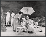 Zia Mohyeddin, Anne Meacham, Gladys Cooper and unidentified others in the stage production A Passage to India