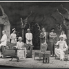 Louis Edmonds, Anne Meacham, Gladys Cooper, Zia Mohyeddin and unidentified others in the stage production A Passage to India