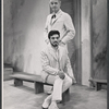 Eric Portman and Zia Mohyeddin in the stage production A Passage to India