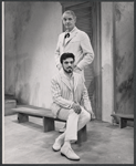 Eric Portman and Zia Mohyeddin in the stage production A Passage to India