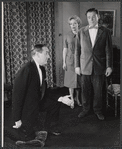 Lee Bowman, Haila Stoddard and Tom Ewell in the stage production Patate
