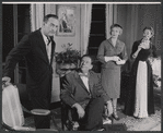 Lee Bowman, Tom Ewell, Haila Stoddard and Murial Williams in the stage production Patate
