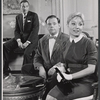 Lee Bowman, Tom Ewell and Susan Oliver in the stage production Patate