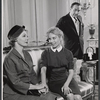 Haila Stoddard, Susan Oliver and Lee Bowman in the stage production Patate