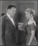 Tom Ewell and Susan Oliver in the stage production Patate