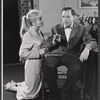 Susan Oliver and Tom Ewell in the stage production Patate