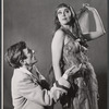 Fritz Weaver and unidentified in the stage production Peer Gynt