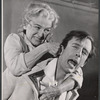 Joanna Roos and Fritz Weaver in the stage production Peer Gynt