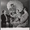 Rex Everhart [center] and unidentified others in the stage production Peer Gynt