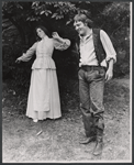 Judy Collins and Stacy Keach in the 1969 Public Theater production of Peer Gynt