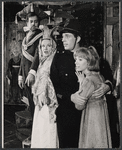 Michael Wager, Charlotte Fairchild, Jamie Ross and Alice Borden in the stage production The Penny Friend