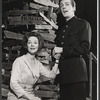 Charlotte Fairchild and Jamie Ross in the stage production The Penny Friend
