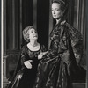 Mildred Dunnock and Beatrice Straight in the stage production Phedre