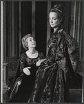 Mildred Dunnock and Beatrice Straight in the stage production Phedre