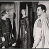 Sam Haigler Henry, Mildred Dunnock and Michael Durrell in the stage production Phedre