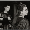 James Pritchett and Beatrice Straight in the stage production Phedre