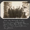 From University of N. C.  Mr and Mrs T. J. Woofter, Jr., Clyde V. Kiser, Miss Jessie Alverson, Mr and Mrs Guy B. Johnson, Ben Johnson