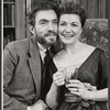 Donald Davis and Eileen Herlie in the stage production Photo Finish